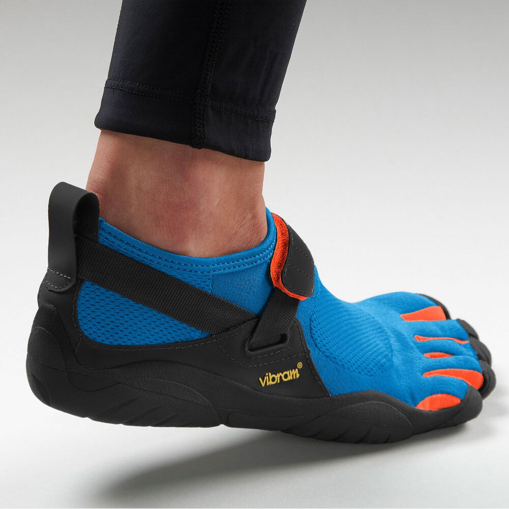 Vibram FiveFingers Herre Træningssko Blå/Orange - Kso - 3127IBDCZ